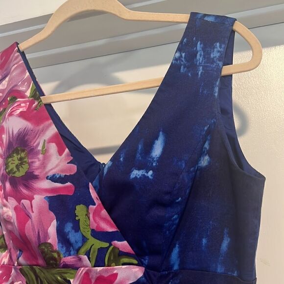 Donna Rocco Women’s 10 beautiful vibrant floral dress - Picture 6 of 12